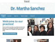 Tablet Screenshot of drmsanchez.com